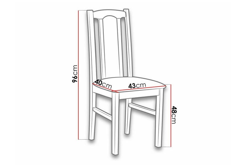 Lufti Matstol - Svart - Möbler - Stolar & fåtöljer - Matstol & köksstol