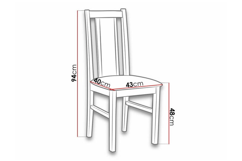 Lufti Matstol - Svart - Möbler - Stolar & fåtöljer - Matstol & köksstol