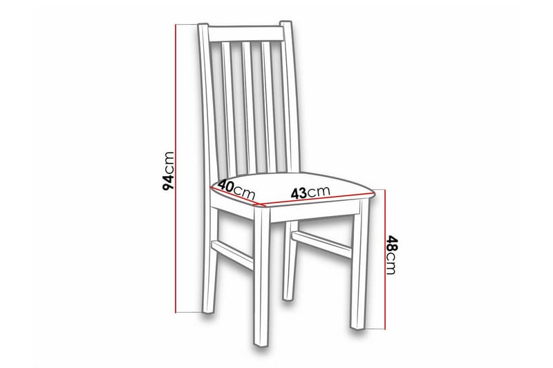 Lufti Matstol - Vit - Möbler - Stolar & fåtöljer - Matstol & köksstol
