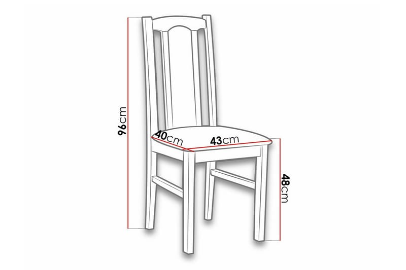Lufti Matstol - Vit - Möbler - Stolar & fåtöljer - Matstol & köksstol