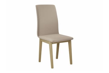 Majors Matstol i Tyg med Träben - Sandbeige - Möbler - Stolar & fåtöljer - Matstol & köksstol