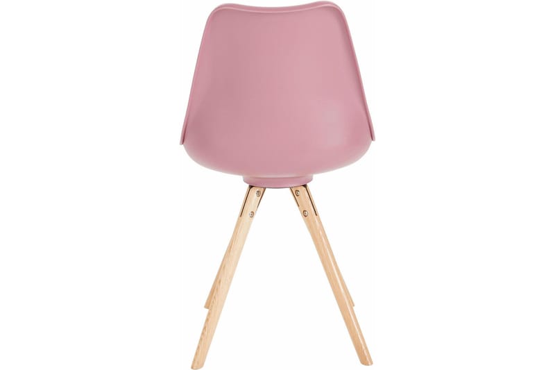 Malik Matstol 2-pack - PU/Rosa/Ek - Möbler - Stolar & fåtöljer - Matstol & köksstol