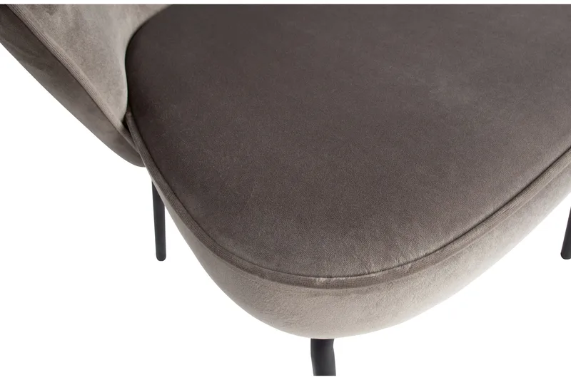 Margoe Matstol Sammet - Khaki - Möbler - Stolar & fåtöljer - Matstol & köksstol