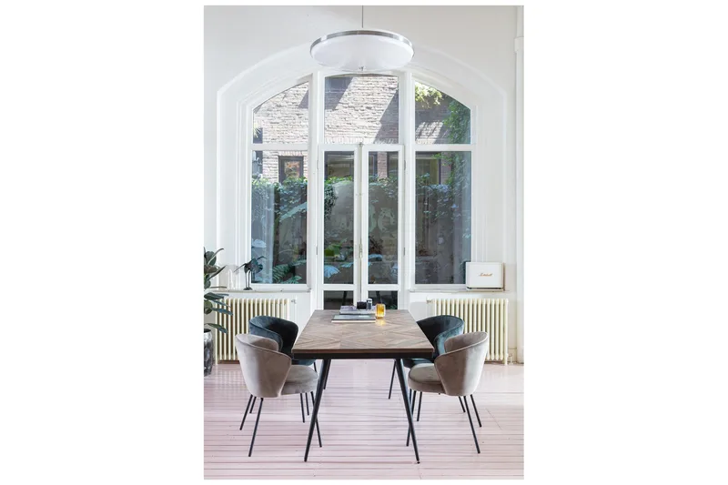 Margoe Matstol Sammet - Khaki - Möbler - Stolar & fåtöljer - Matstol & köksstol