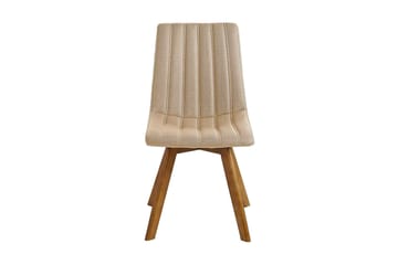 Matstol 2 st beige CALGARY - Beige - Möbler - Stolar & fåtöljer - Matstol & köksstol