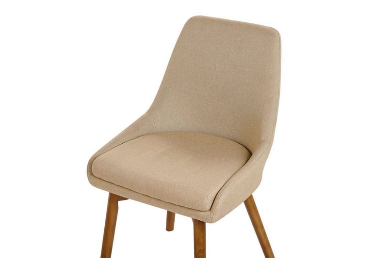 Matstol 2 st beige MELFORT - Beige - Möbler - Stolar & fåtöljer - Matstol & köksstol