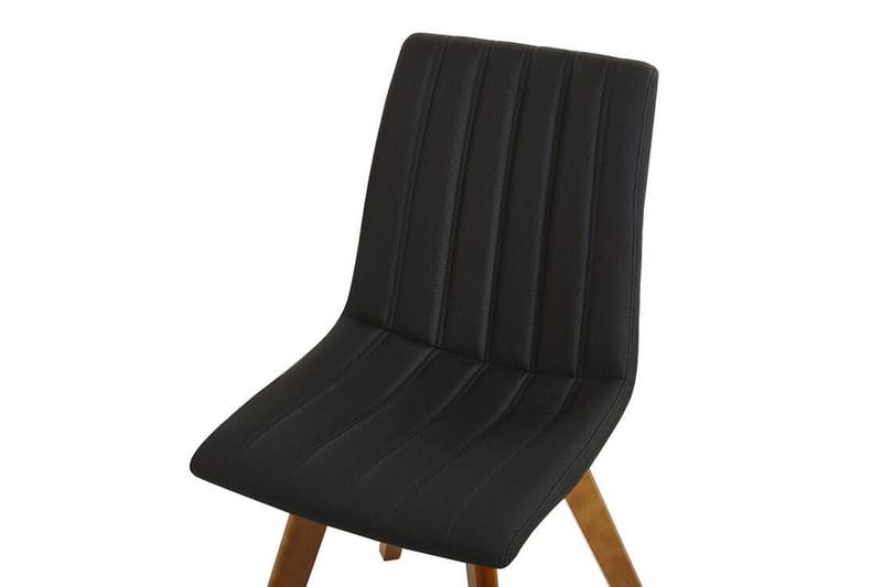 Matstol 2 st svart CALGARY - Svart - Möbler - Stolar & fåtöljer - Matstol & köksstol