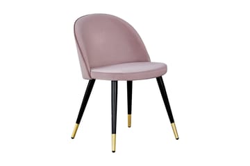 Matstol utan armstöd Venture Home Valeri Matstol Black||Pink - Möbler - Stolar & fåtöljer - Matstol & köksstol
