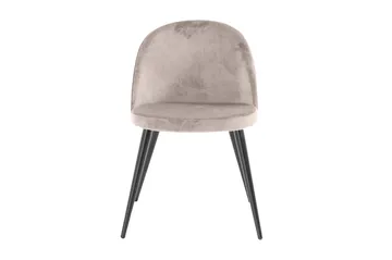 Matstol utan armstöd Venture Home Velvet Köksstol Sammet Rosa - Möbler - Stolar & fåtöljer - Matstol & köksstol