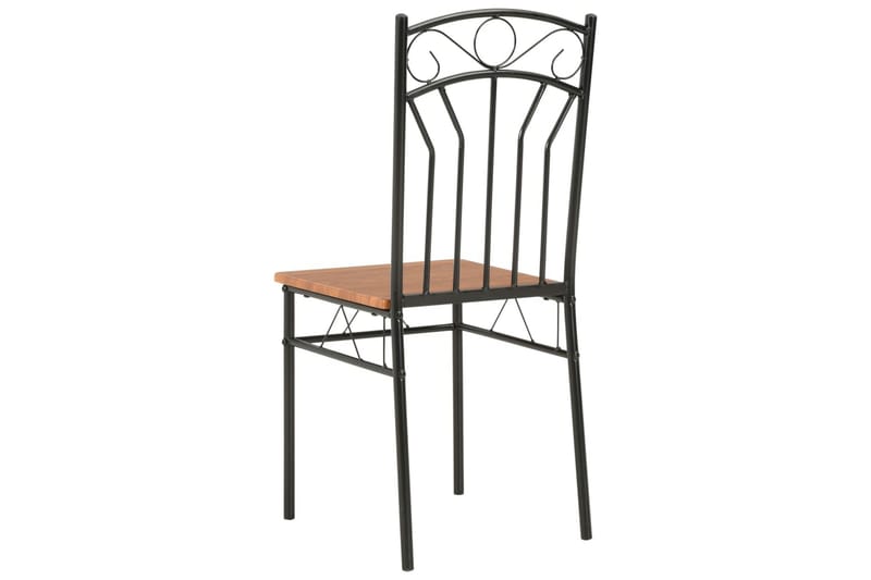 Matstolar 2 st brun MDF - Brun - Möbler - Stolar & fåtöljer - Matstol & köksstol