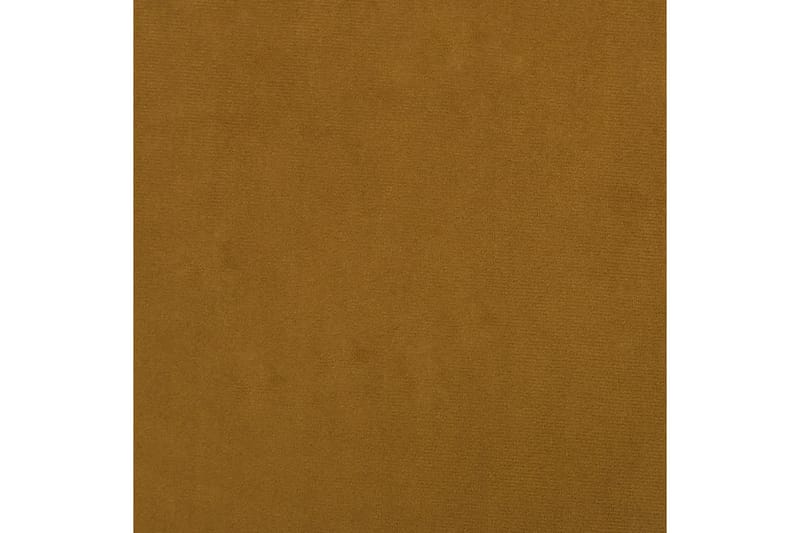 Matstolar 4 st brun sammet - Brun - Matstol & köksstol