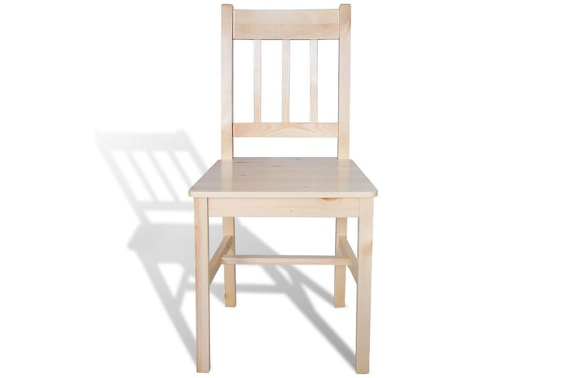 Matstolar 6 st furu - Beige - Möbler - Stolar & fåtöljer - Matstol & köksstol