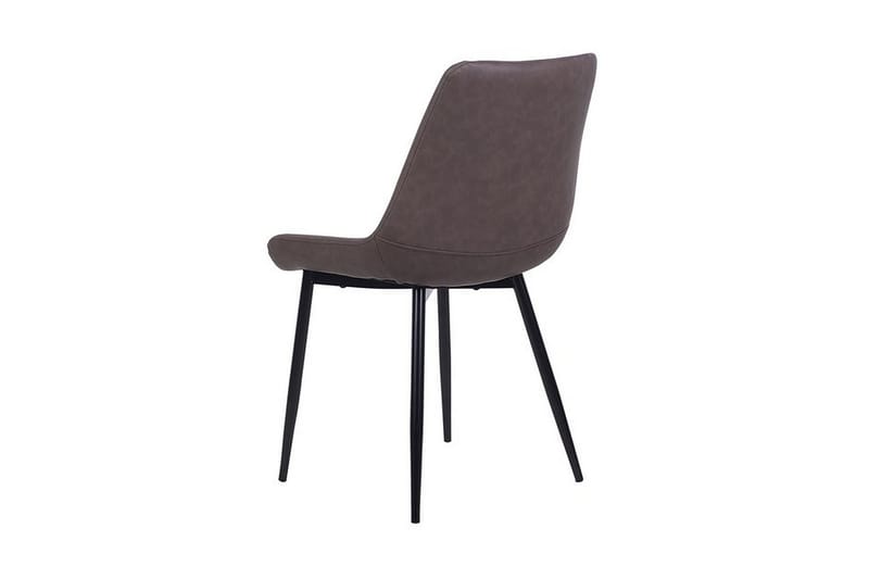 Melrose Design Matstol i Konstläder - Brun - Möbler - Stolar & fåtöljer - Matstol & köksstol