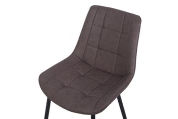 Melrose Design Matstol i Konstläder - Brun - Möbler - Stolar & fåtöljer - Matstol & köksstol