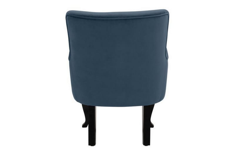 Merit Matstol Sammet - Blå - Möbler - Stolar & fåtöljer - Fåtölj