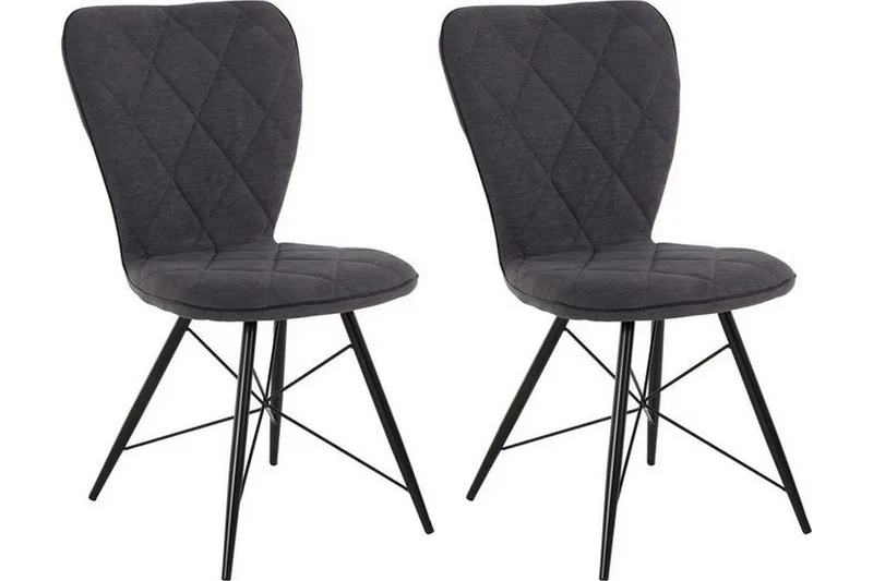 Mimia Matstol 2-pack, Antracit