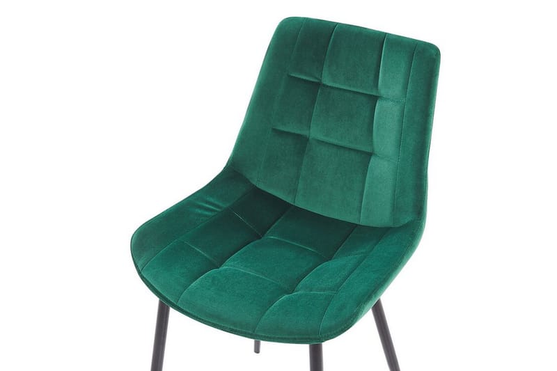 Mustadfors Sammetsstol 2-pack - Grön - Möbler - Stolar & fåtöljer - Matstol & köksstol