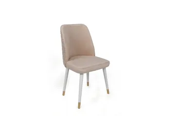 Nabi Matstol - Guld/Cream/Vit - Möbler - Stolar & fåtöljer - Matstol & köksstol