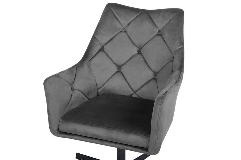 Najor Stol Sammet - Grå - Möbler - Stolar & fåtöljer - Matstol & köksstol