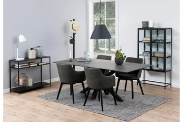 Naquasha Karmstol - Grå/Svart - Möbler - Stolar & fåtöljer - Matstol & köksstol