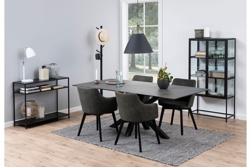 Naquasha Karmstol - Grå/Svart - Möbler - Stolar & fåtöljer - Matstol & köksstol