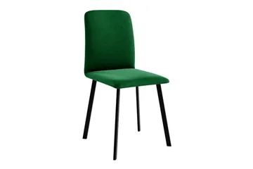 Narberth Matstol i Sammet med Metallfinish - Flaskgrön - Möbler - Stolar & fåtöljer - Matstol & köksstol