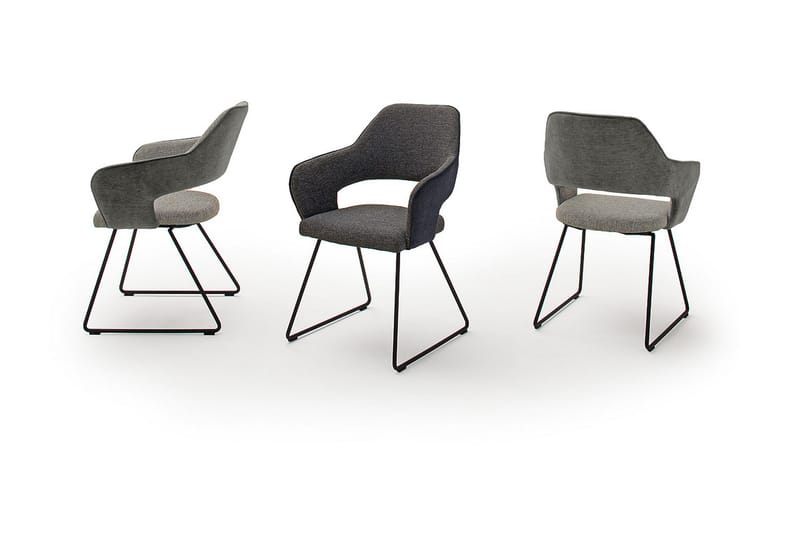 Newcastles Karmstol Slädben - Ljusgrå - Möbler - Stolar & fåtöljer - Matstol & köksstol