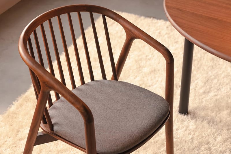 Noira Matstol med Armstöd - Valnöt / Brun - Möbler - Stolar & fåtöljer - Matstol & köksstol