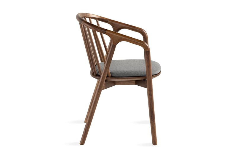 Noira Matstol med Armstöd - Valnöt / Brun - Möbler - Stolar & fåtöljer - Matstol & köksstol