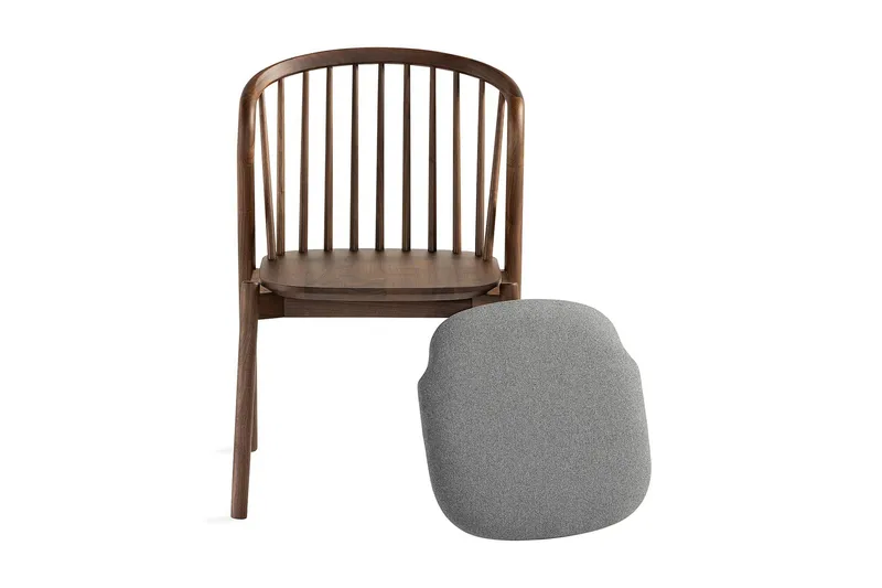 Noira Matstol - Valnöt / Brun - Möbler - Stolar & fåtöljer - Matstol & köksstol