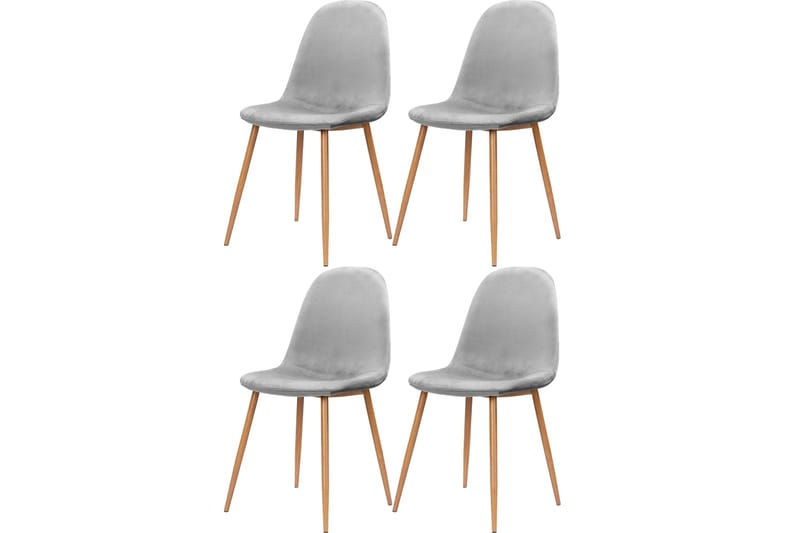 Oktoos Matstol - Grå/Natur - Möbler - Stolar & fåtöljer - Matstol & köksstol