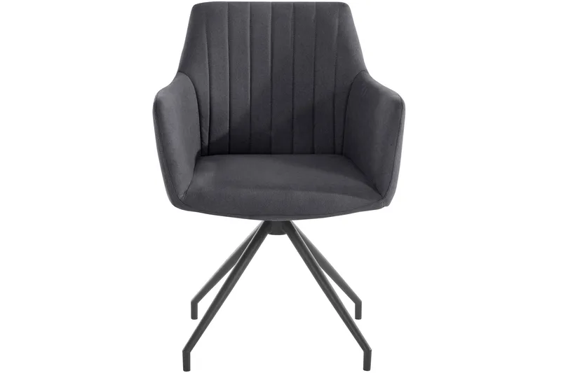 Orielah Karmstol - Antracit - Möbler - Stolar & fåtöljer - Matstol & köksstol