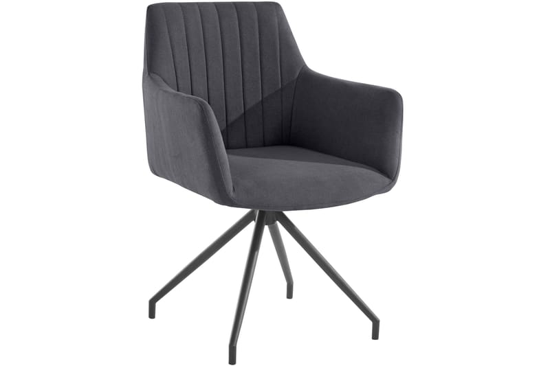Orielah Karmstol - Antracit - Möbler - Stolar & fåtöljer - Matstol & köksstol