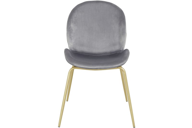 Ottine Matstol - Grå/Mässing - Möbler - Stolar & fåtöljer - Matstol & köksstol