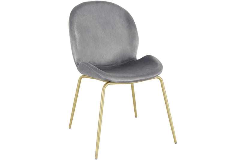 Ottine Matstol - Grå/Mässing - Möbler - Stolar & fåtöljer - Matstol & köksstol