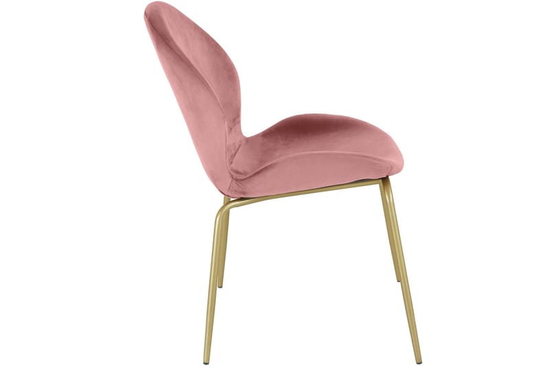 Ottine Matstol - Rosa/Mässing - Möbler - Stolar & fåtöljer - Matstol & köksstol