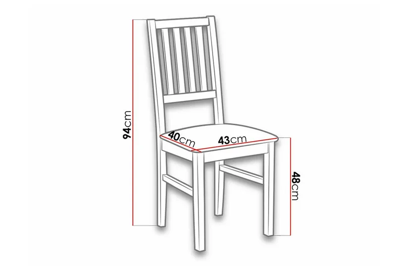Patrickswell Matstol Black/Brown - Möbler - Stolar & fåtöljer - Matstol & köksstol