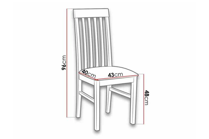 Patrickswell Matstol Black/Wood - Möbler - Stolar & fåtöljer - Matstol & köksstol
