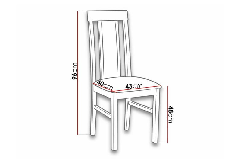 Patrickswell Matstol Black/Wood - Möbler - Stolar & fåtöljer - Matstol & köksstol