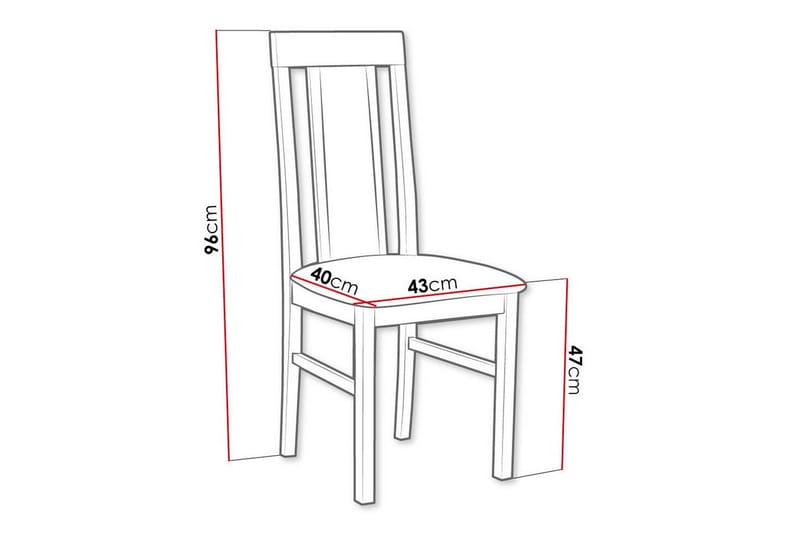 Patrickswell Matstol - Svart - Möbler - Stolar & fåtöljer - Matstol & köksstol
