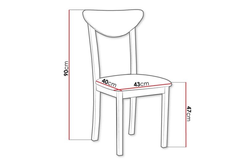 Patrickswell Matstol - Svart - Möbler - Stolar & fåtöljer - Matstol & köksstol