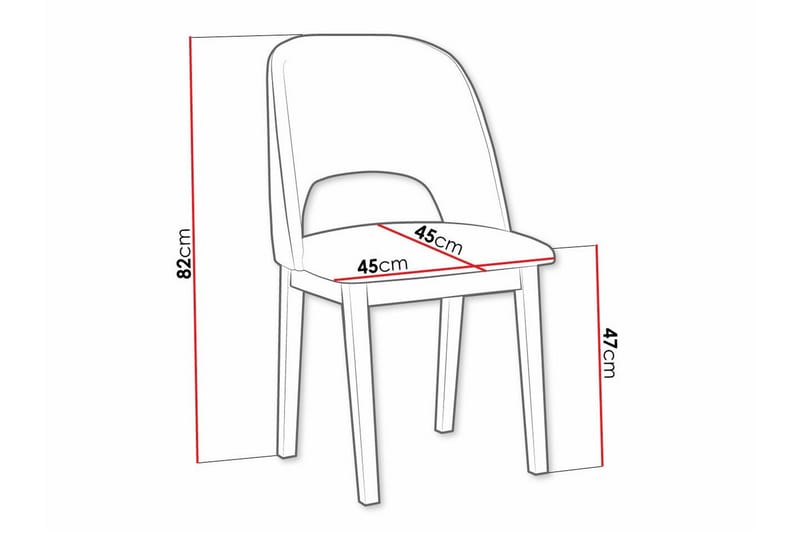 Patrickswell Matstol - Svart - Möbler - Stolar & fåtöljer - Matstol & köksstol
