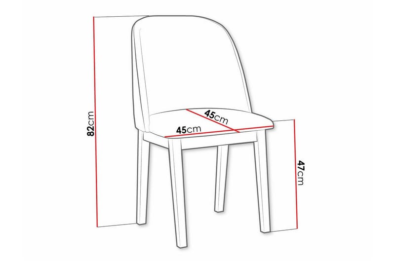 Patrickswell Matstol - Svart - Möbler - Stolar & fåtöljer - Matstol & köksstol