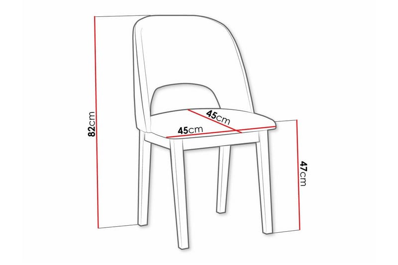 Patrickswell Matstol - Svart - Möbler - Stolar & fåtöljer - Matstol & köksstol