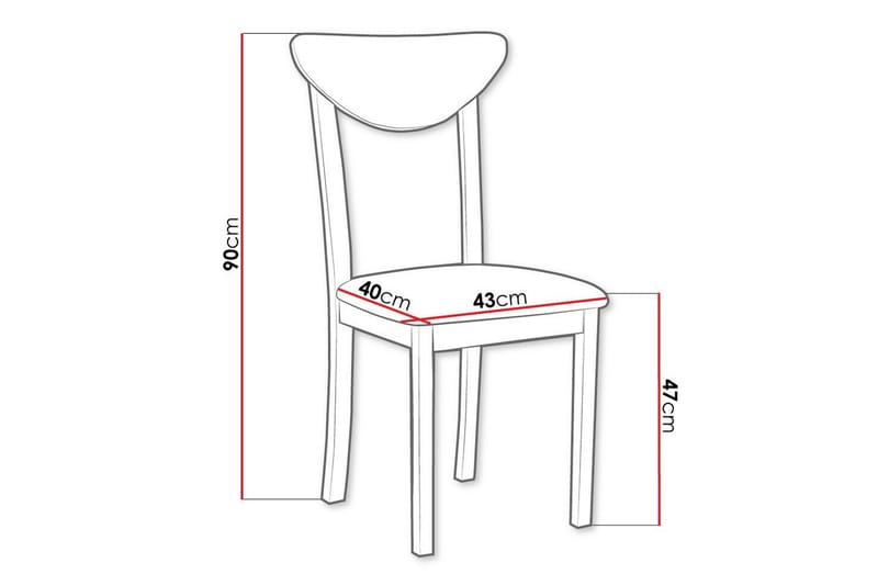Patrickswell Matstol - Svart - Möbler - Stolar & fåtöljer - Matstol & köksstol