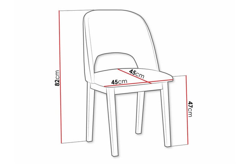 Patrickswell Matstol - Svart - Möbler - Stolar & fåtöljer - Matstol & köksstol