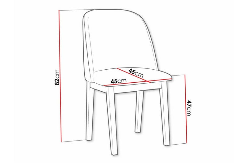 Patrickswell Matstol - Svart - Möbler - Stolar & fåtöljer - Matstol & köksstol