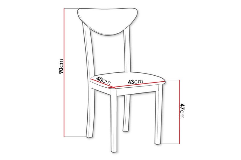 Patrickswell Matstol - Svart - Möbler - Stolar & fåtöljer - Matstol & köksstol