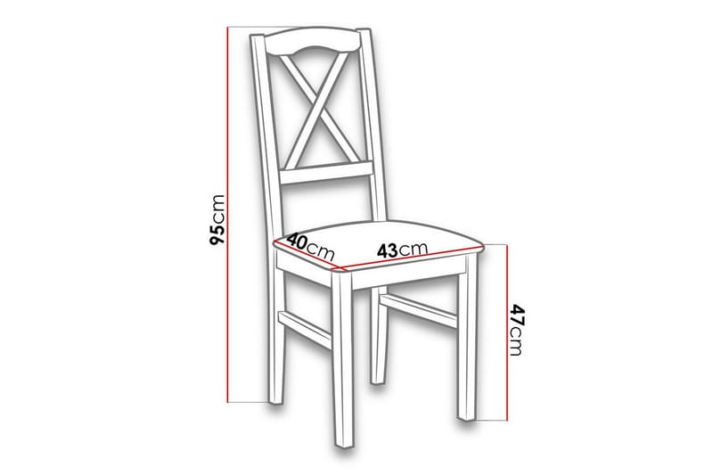 Patrickswell Matstol - Vit - Möbler - Stolar & fåtöljer - Matstol & köksstol