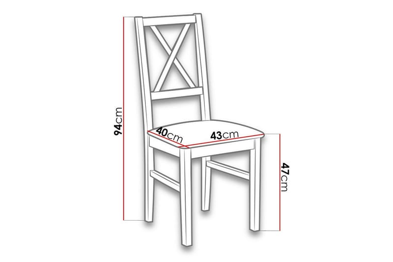 Patrickswell Matstol - Vit - Möbler - Stolar & fåtöljer - Matstol & köksstol